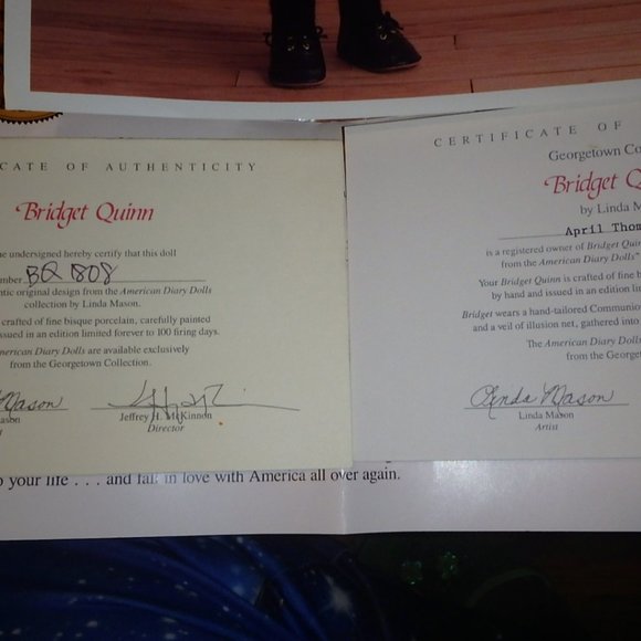 Bridget Quinn by Linda Mason 1991 - Picture 5 of 5